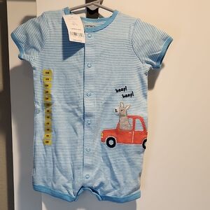 Carters Boys Romper Nwt